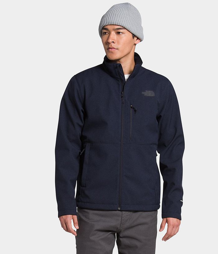 The North Face Softshell Jacket Apex Bionic Navy - Mens - Thailand ITGVP-9327